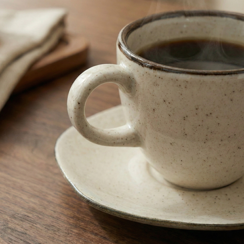 Taza con Plato Linea Ibiza