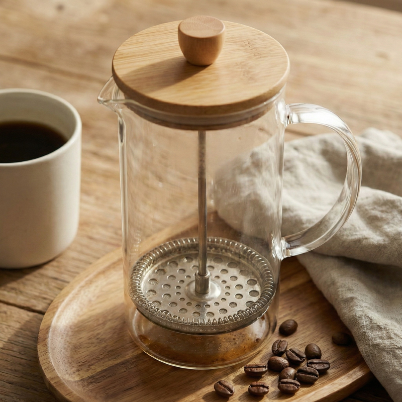 Cafetera Francesa de Vidrio