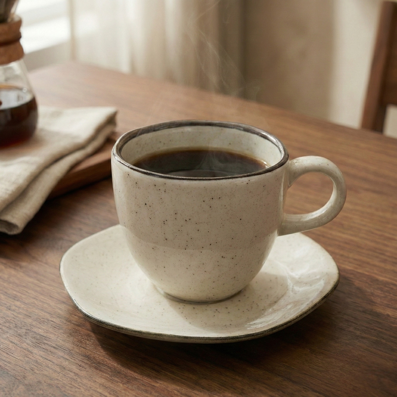 Taza con Plato Linea Ibiza