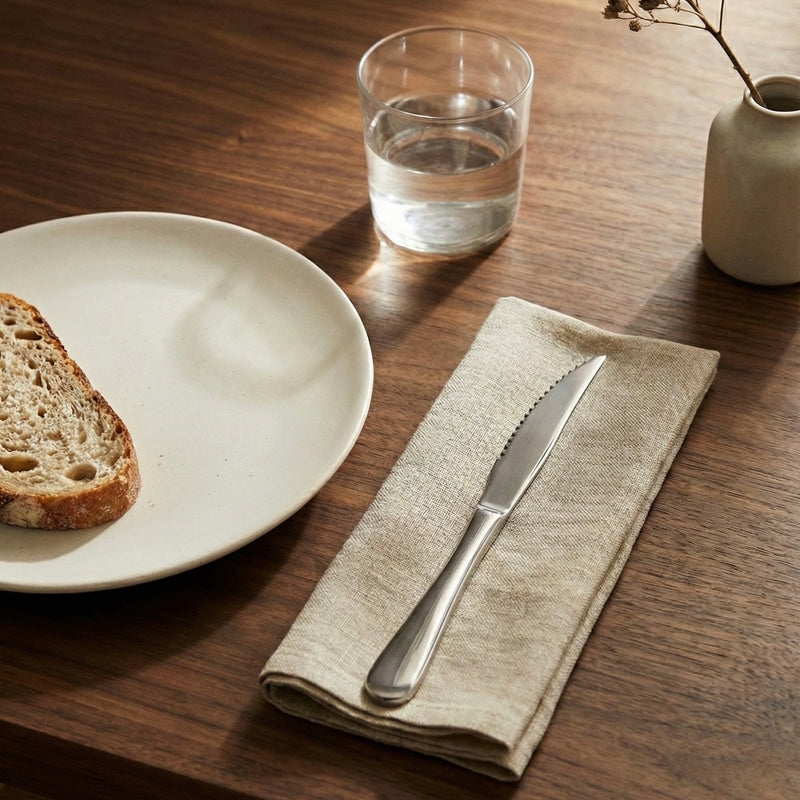 Cuchillo Serrucho Linea Steel