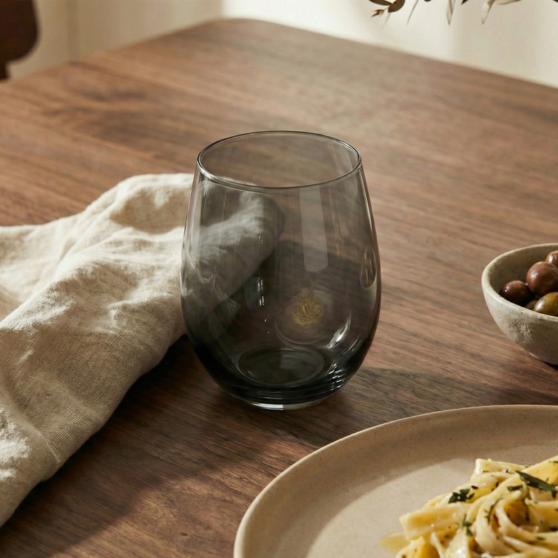 Vaso Smoke Vidrio Fumé