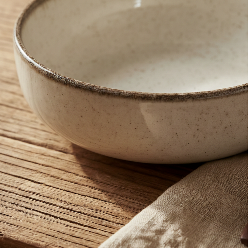 Bowl Cream Set x4