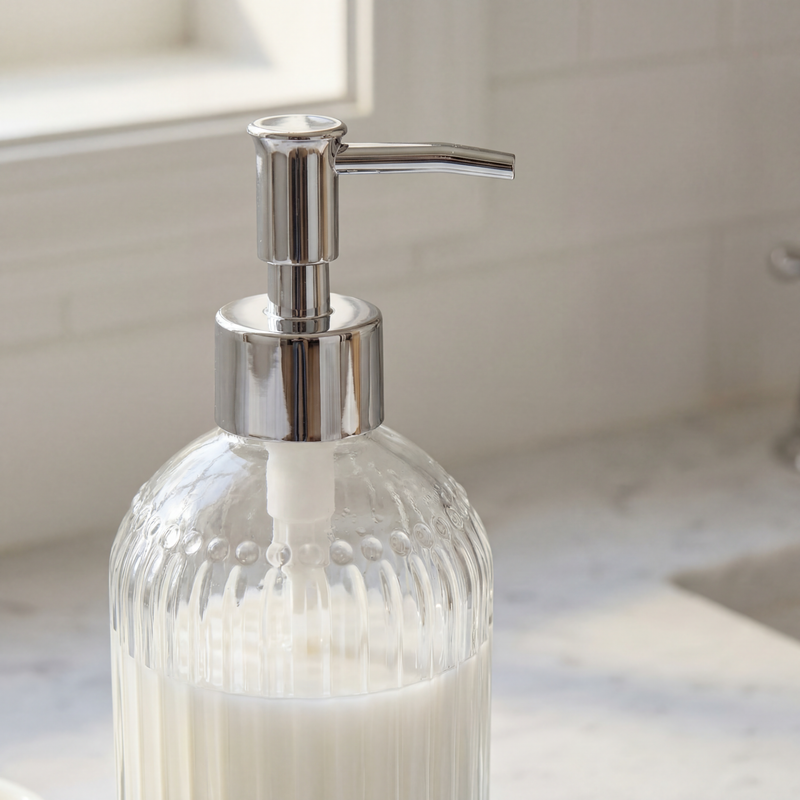 Dispenser de Jabón Líquido de Vidrio