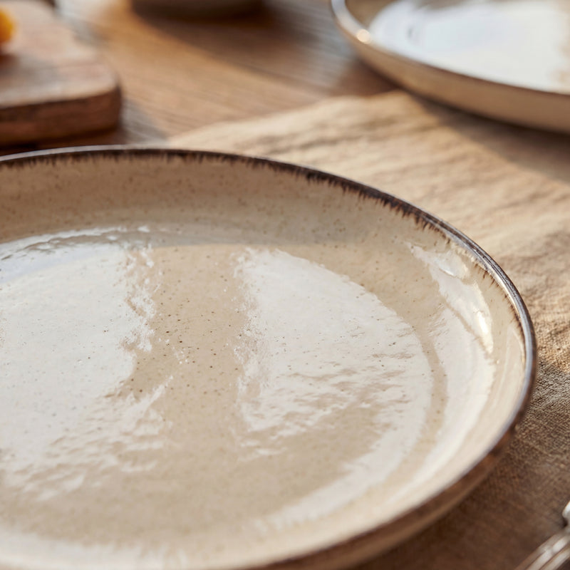 Plato de Postre Línea Cream