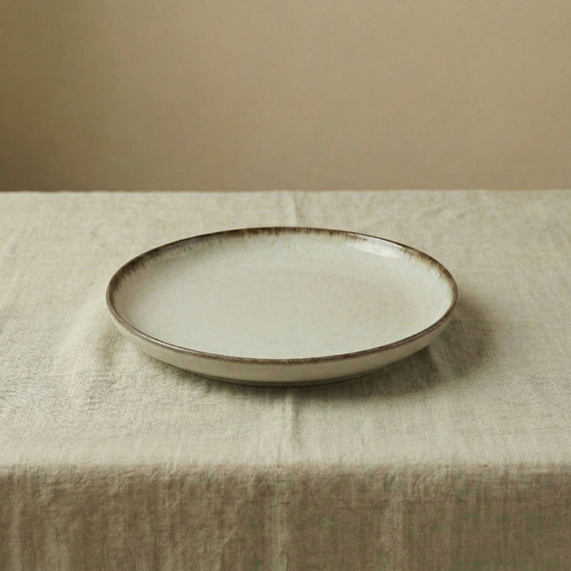 Plato de Postre Línea Cream