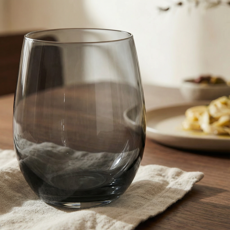 Vaso Smoke Vidrio Fumé