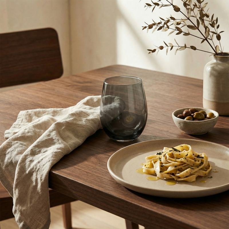 Vaso Smoke Vidrio Fumé