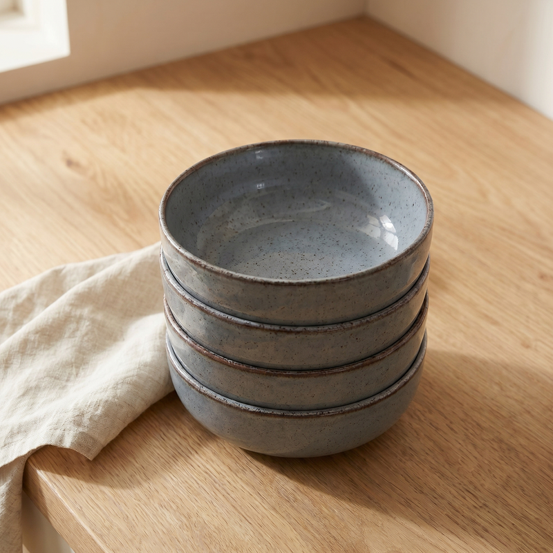 Bowl Slate Set x4