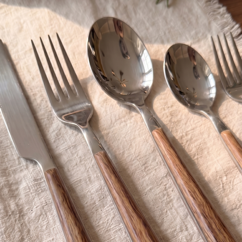 Set de 30 Cubiertos Firenze