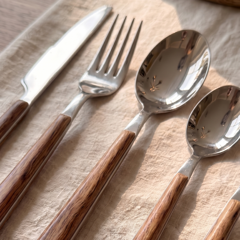 Set de 30 Cubiertos Firenze