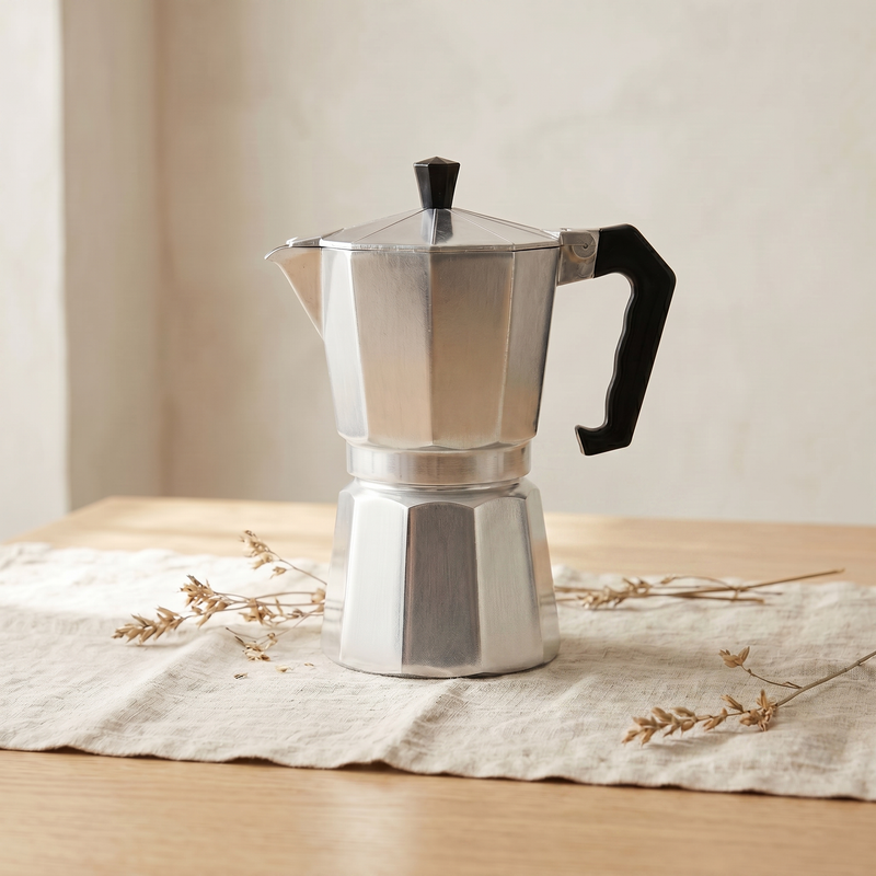 Cafetera Italiana Tradicional Grande
