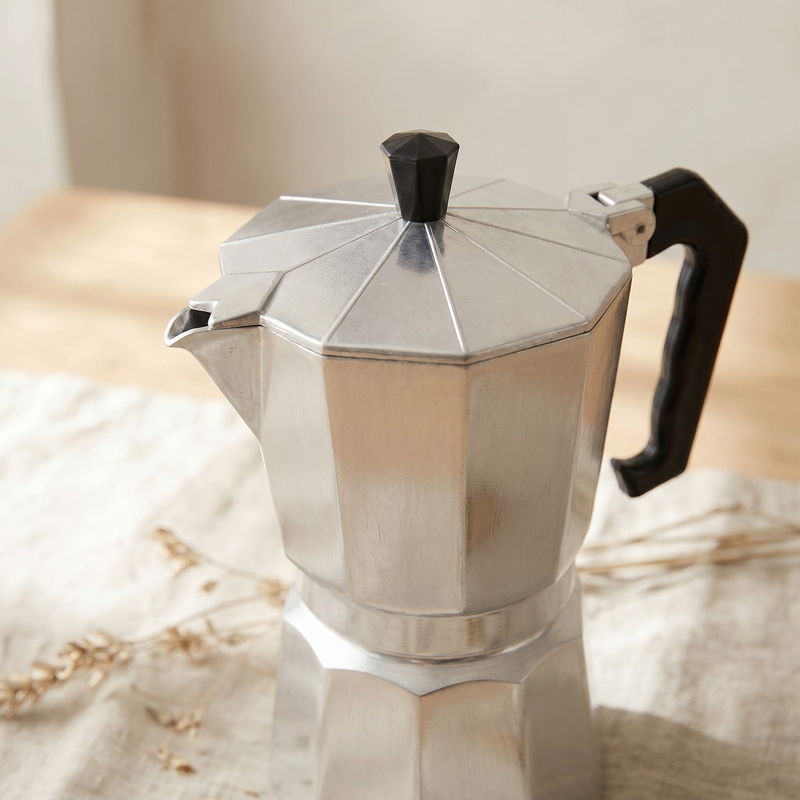 Cafetera Italiana Tradicional Grande