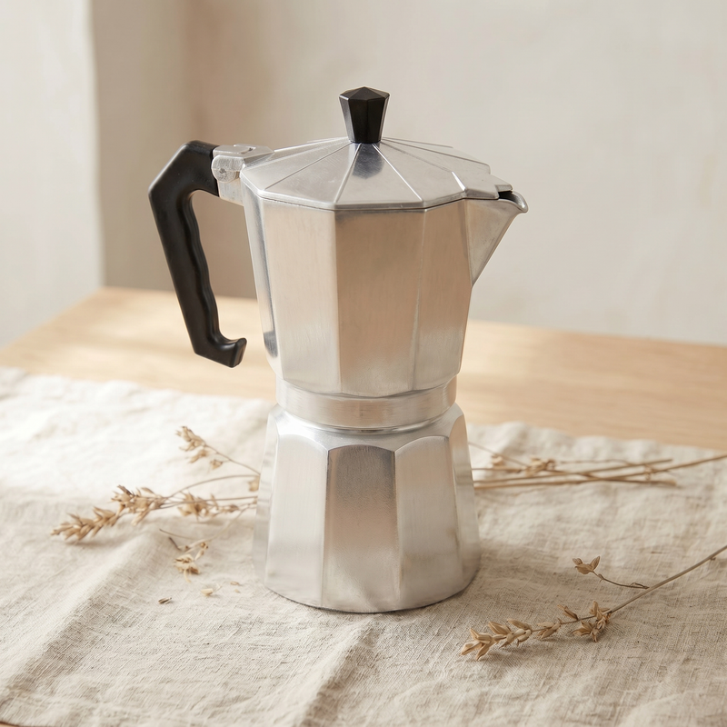 Cafetera Italiana Tradicional Grande