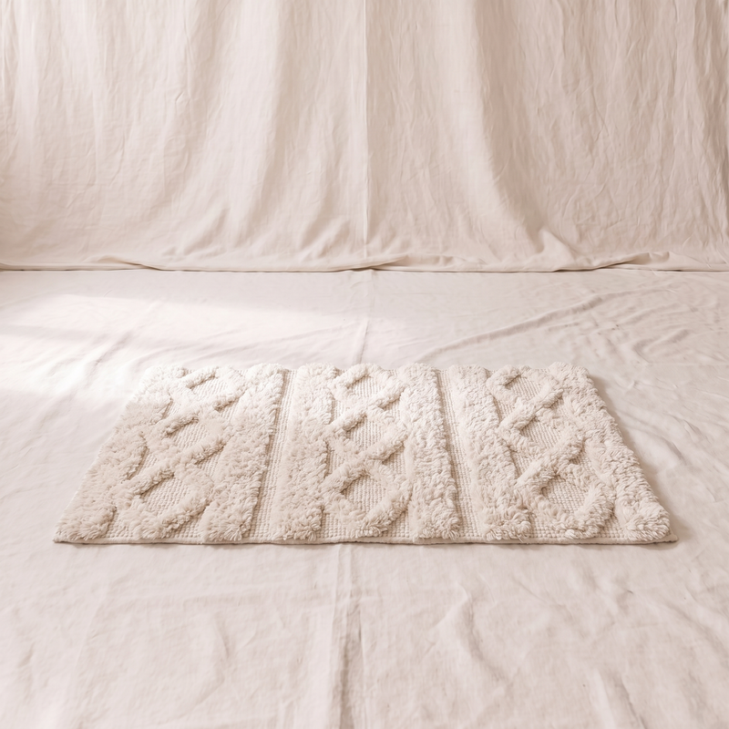 Alfombra Aran Cream