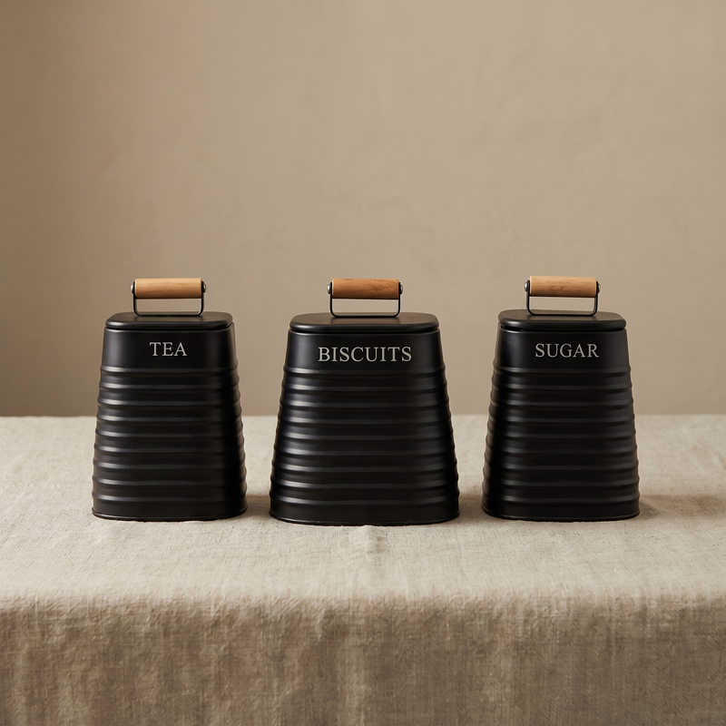 Set de Latas Noir x3