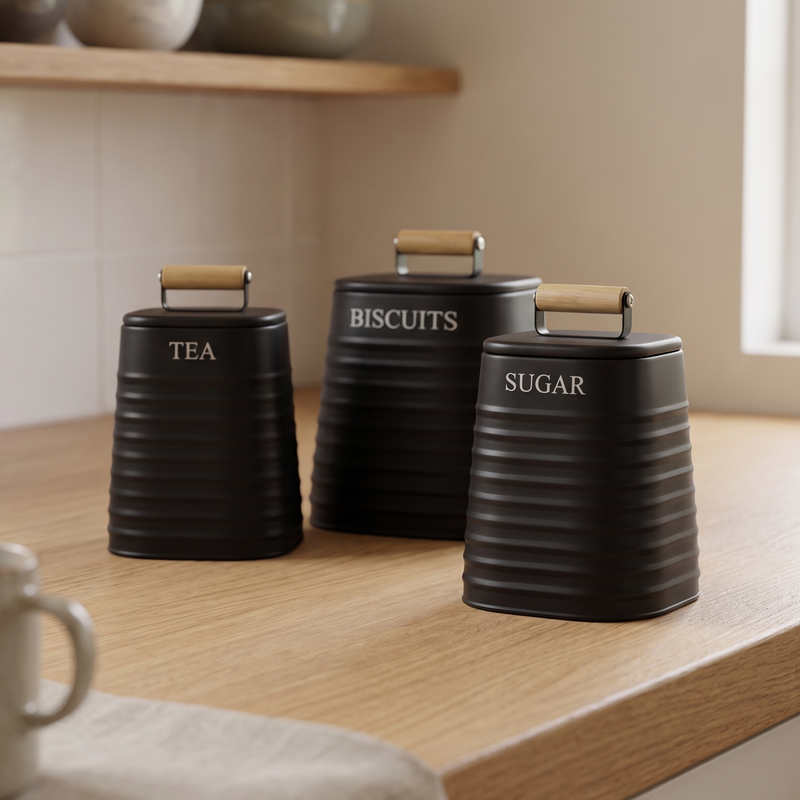 Set de Latas Noir x3