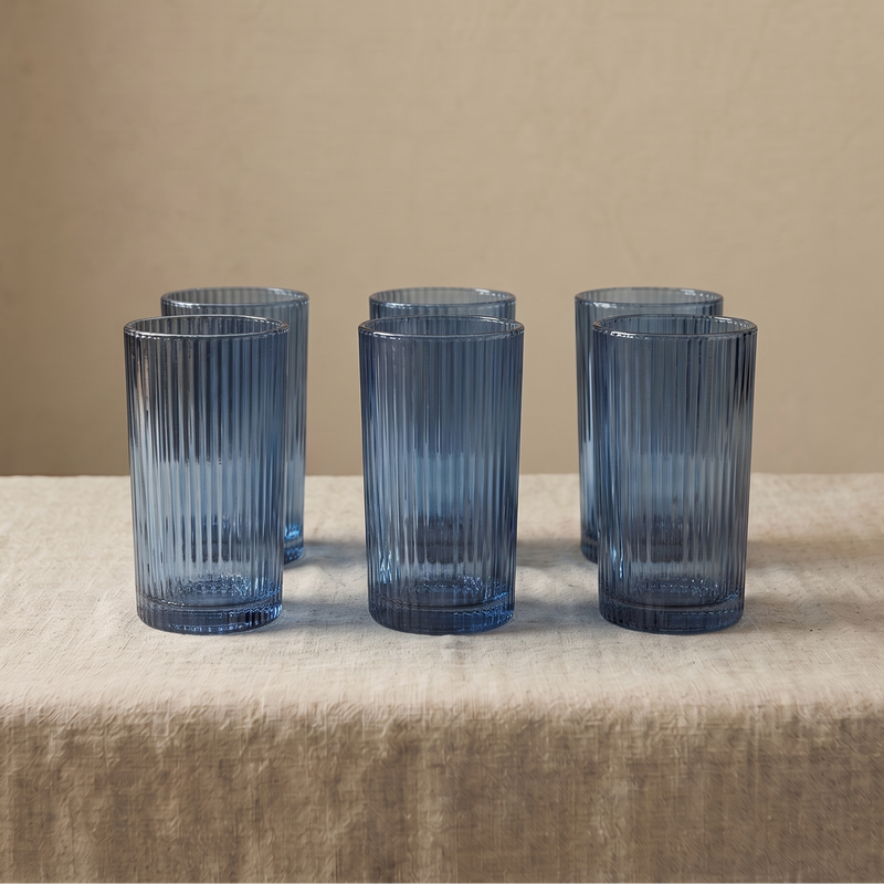 Set x6 Vasos Marzocco Blue